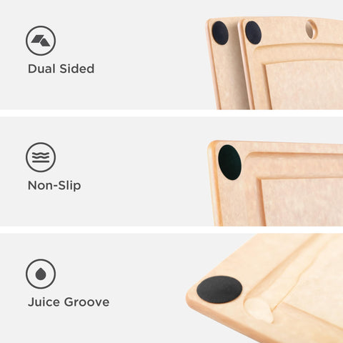 Epicurean All-In-One cutting board made in USA from Richlite material