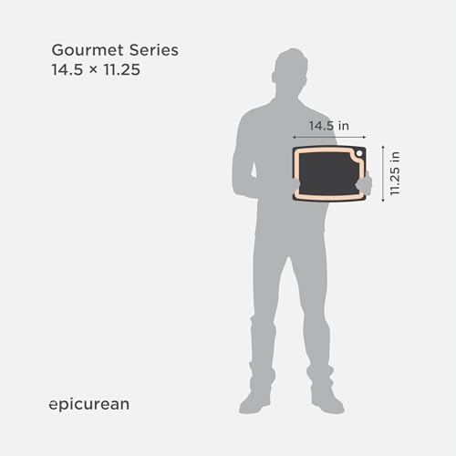 Epicurean Gourmet Series cutting board offers reversible surface for versatile prep tasks