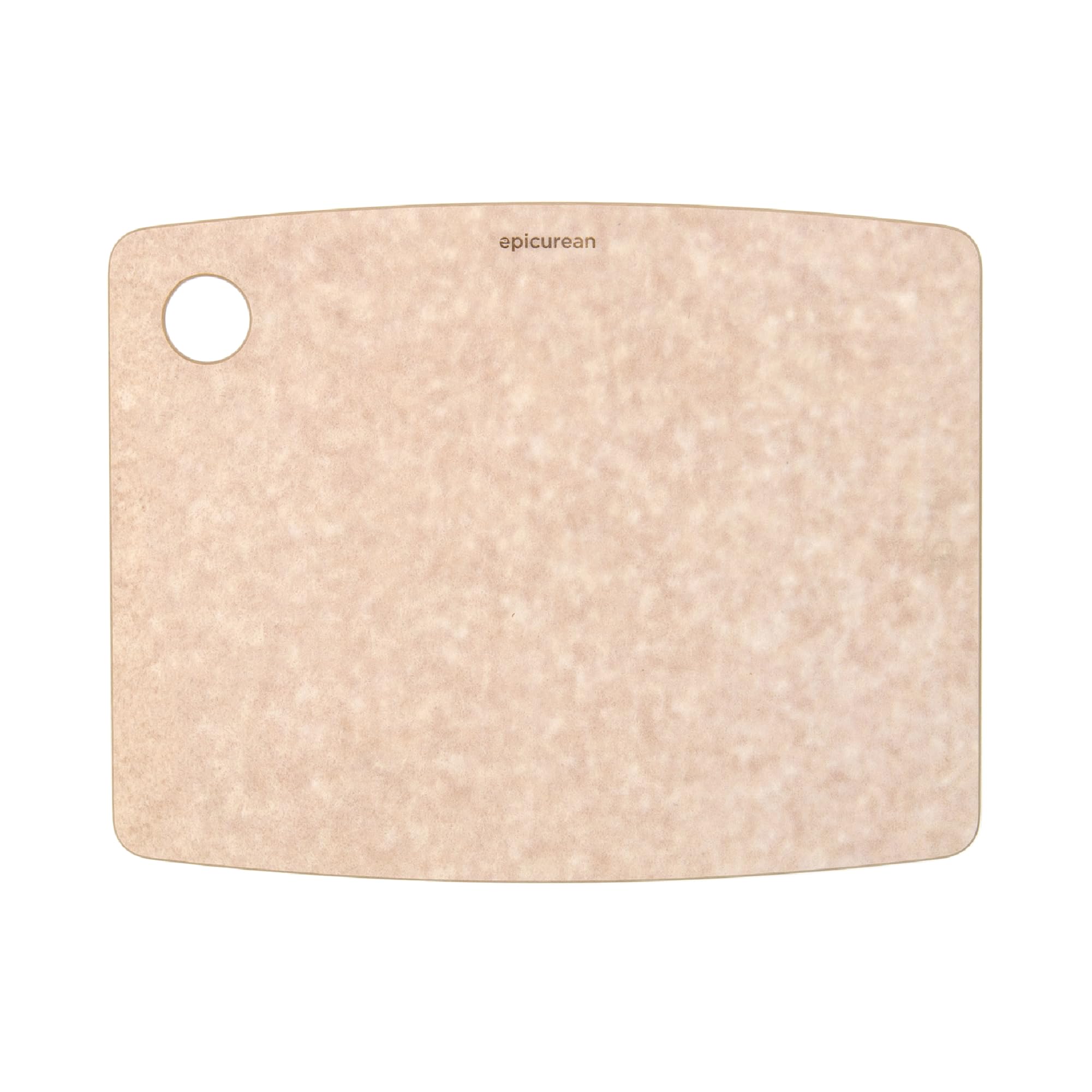 Epicurean Kitchen Series cutting board natural 11.5x9 front view; knife-friendly surface for daily prep.
