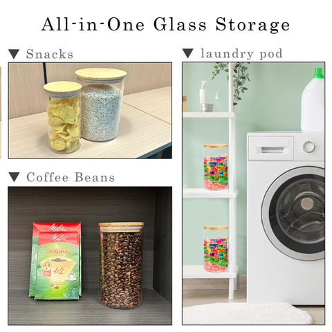 EQEY erasable labels and marker help clear jar labeling.