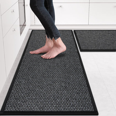 eqivei kitchen rug absorbent front-sink 47-inch for spill protection