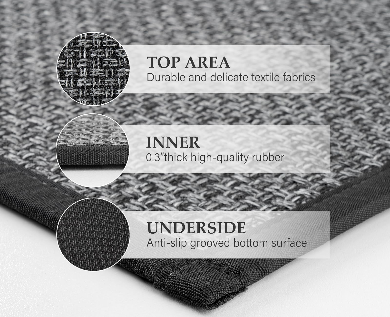 eqivei rug in foyer or entryway enhances welcome area