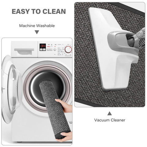 eqivei washable kitchen mats are easy to clean and maintain
