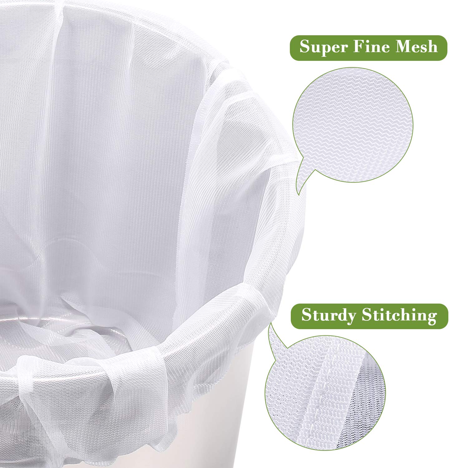 Era Natural bag fits up to 17-inch kettles for easy all-grain