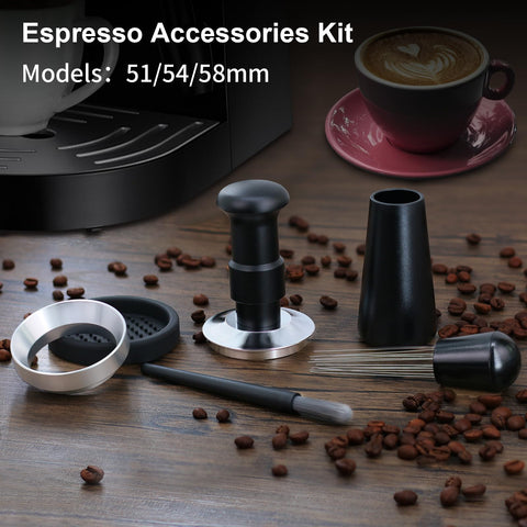 ERAVSOW espresso accessory kit combines essential tools for cafe-worthy home pulls