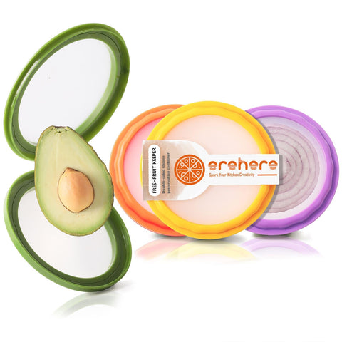 Erehere avocado saver keeps half-avocados fresh in the fridge.