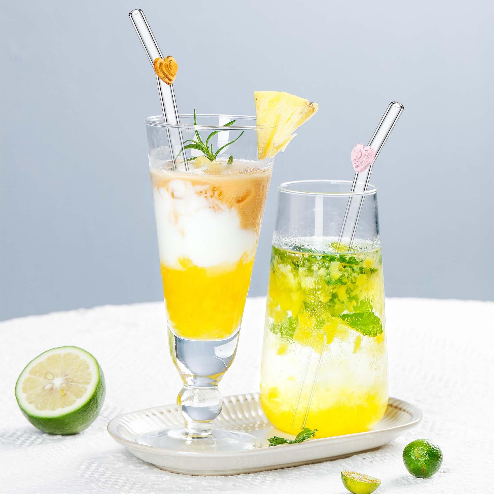 Eremaoy reusable eco-friendly straws help reduce waste.
