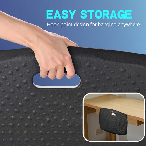 Ergohead comfort-cushioning delivers soft support during long kitchen or office sessions.