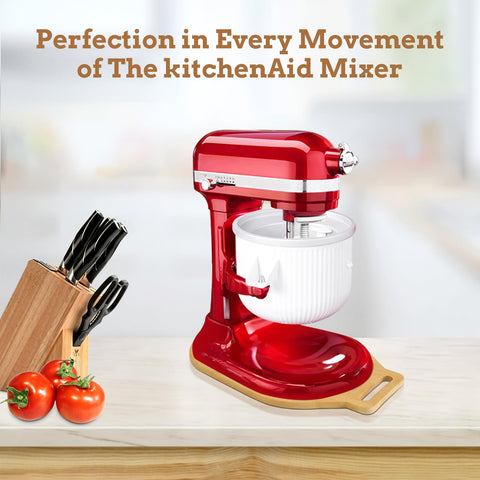 Ericair Bamboo Mixer Mat Durable Bamboo highlights natural, long-lasting construction.
