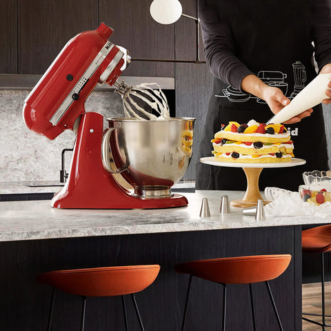 Ericair KitchenAid-compatible bowl resists rust and cleans easily after frosting or icing