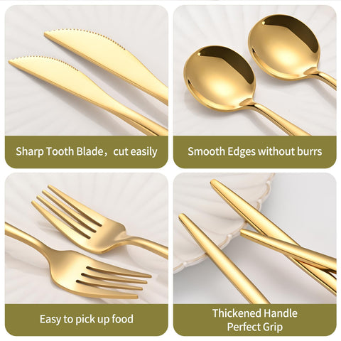 ERVILO balanced design suits main courses and desserts with minimal utensil switching.