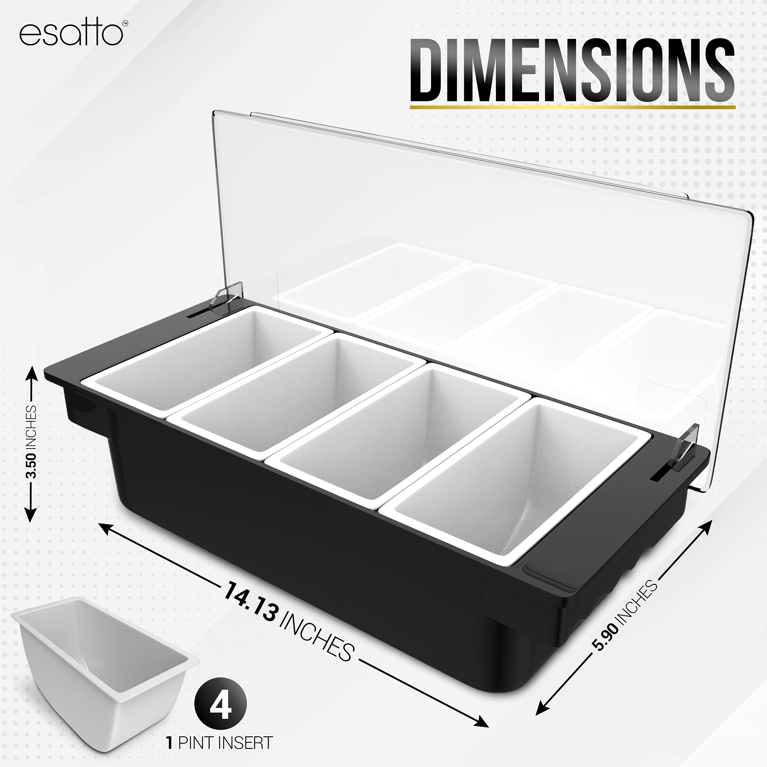 Esatto twelve pourer covers protect pours and maintain a clean bar area.