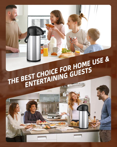 Esemoil Coffee Carafe easy-clean lid for quick maintenance