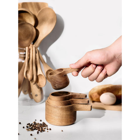 Esie Houzie wooden tools require hand washing to preserve grain.