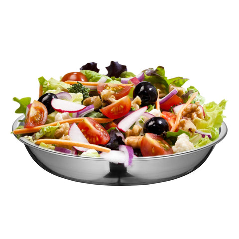 Eslite rust-resistant 18/10 stainless steel plate for long-lasting use.