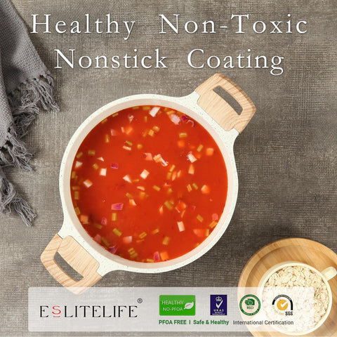 ESLITE LIFE cast aluminum body provides warp resistance and durability.