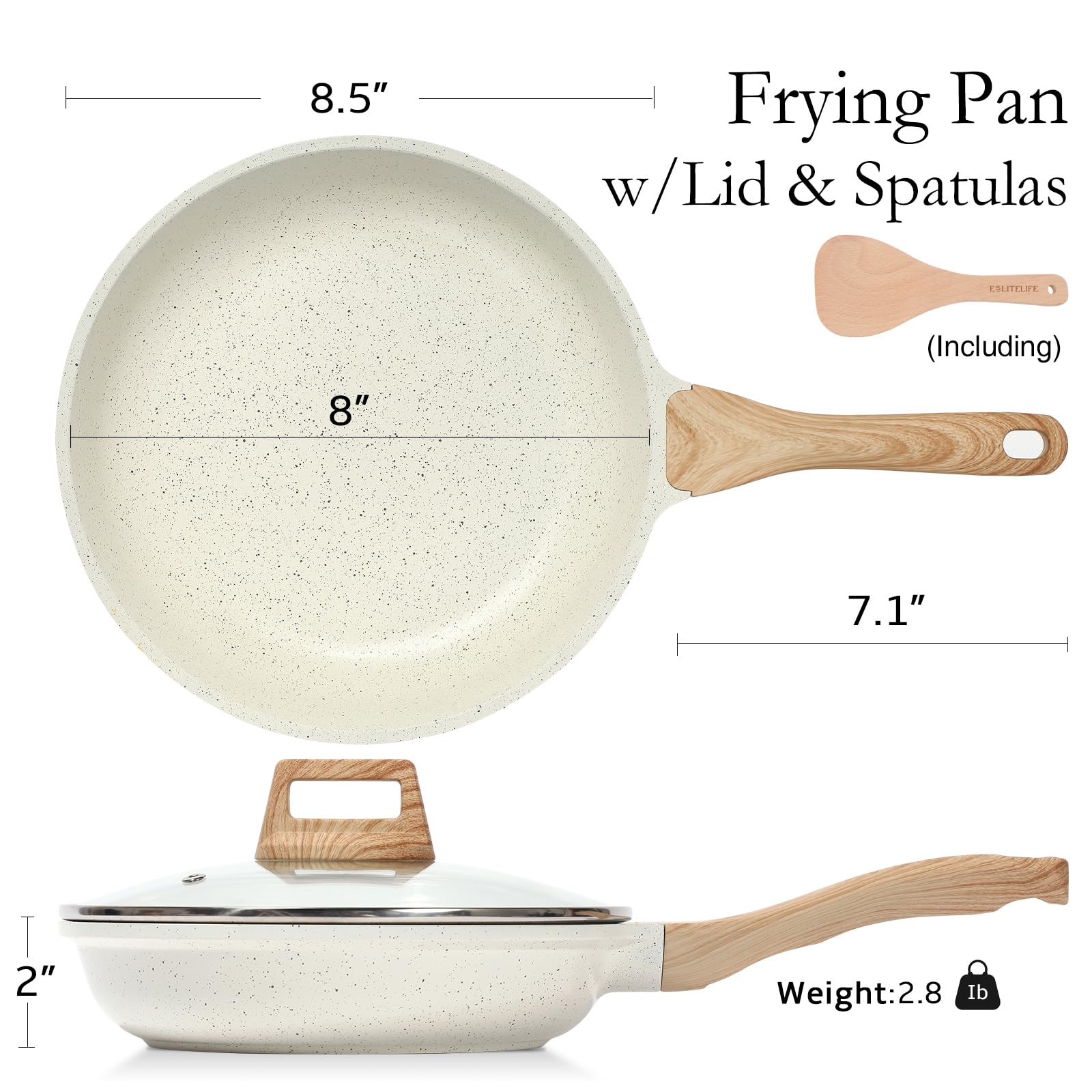 ESLITE LIFE magnetized base ensures even heat on all stovetops