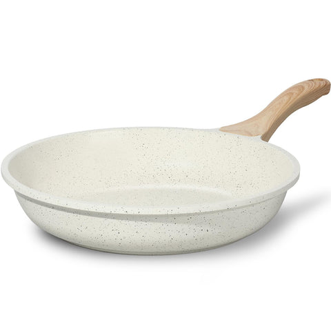 ESLITE LIFE 8-inch nonstick ceramic pan ideal for quick eggs and sunny-side dishes.