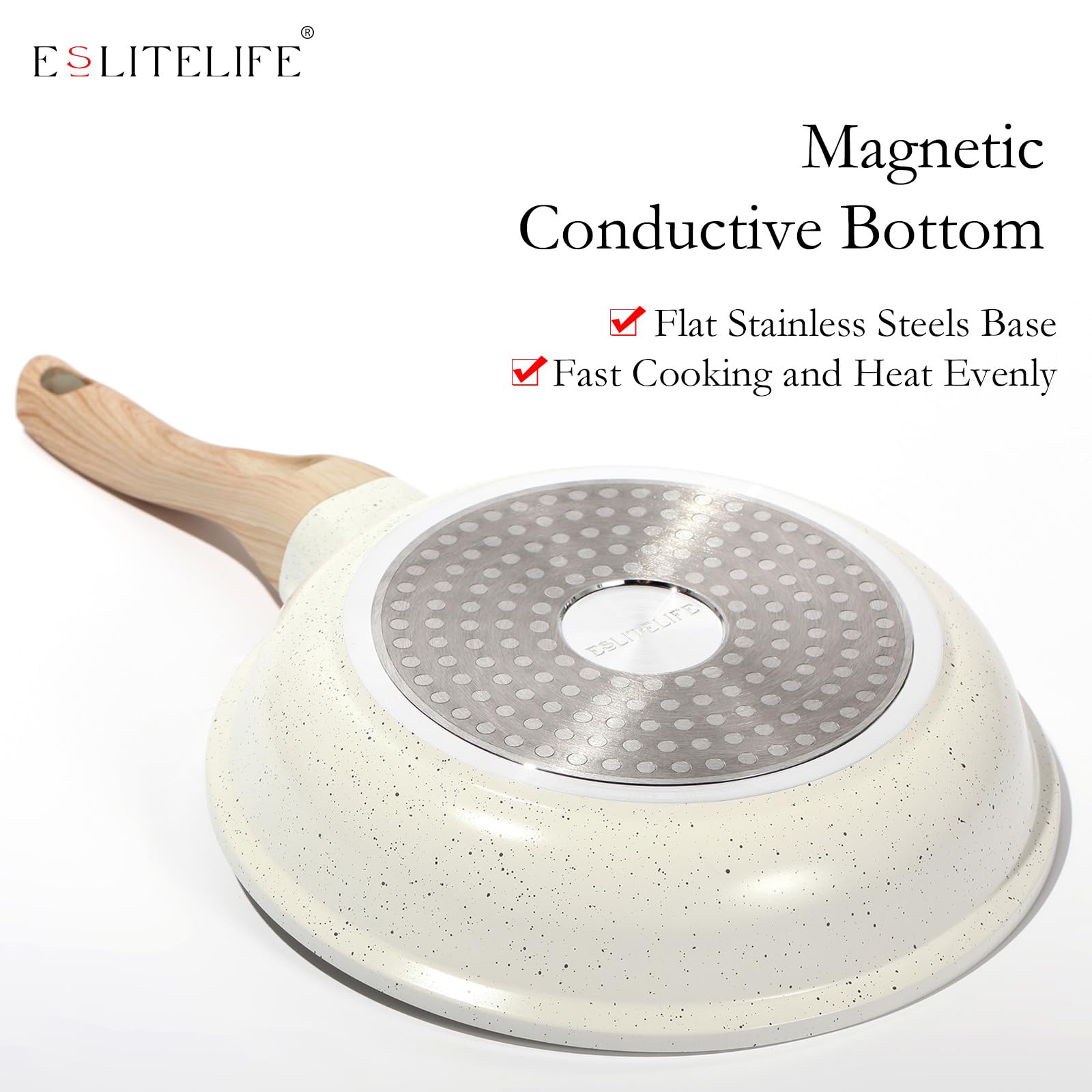 ESLITE LIFE set is kitchen-ready with lids included.