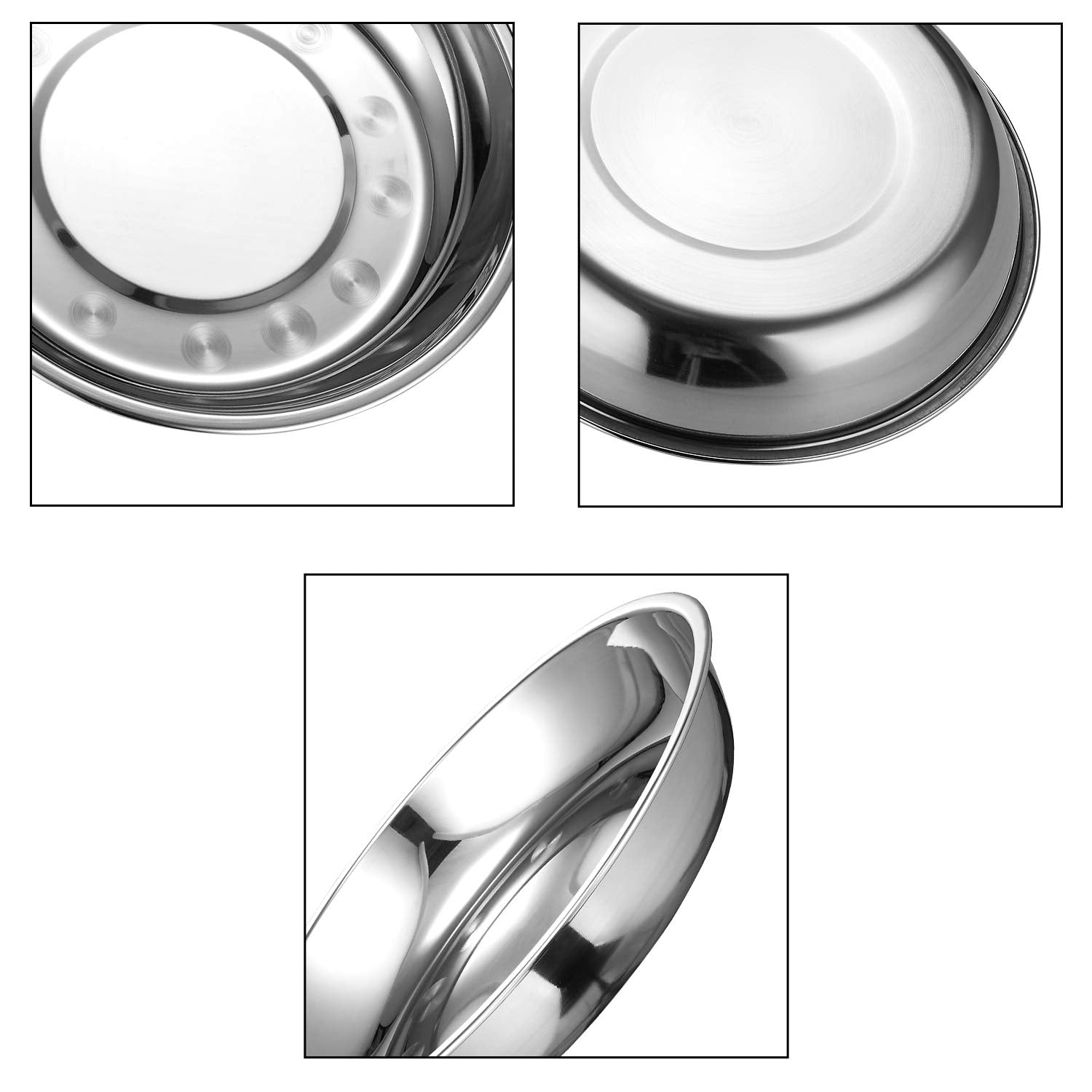 Eslite smooth-edge plate offers safe handling and refined dining.