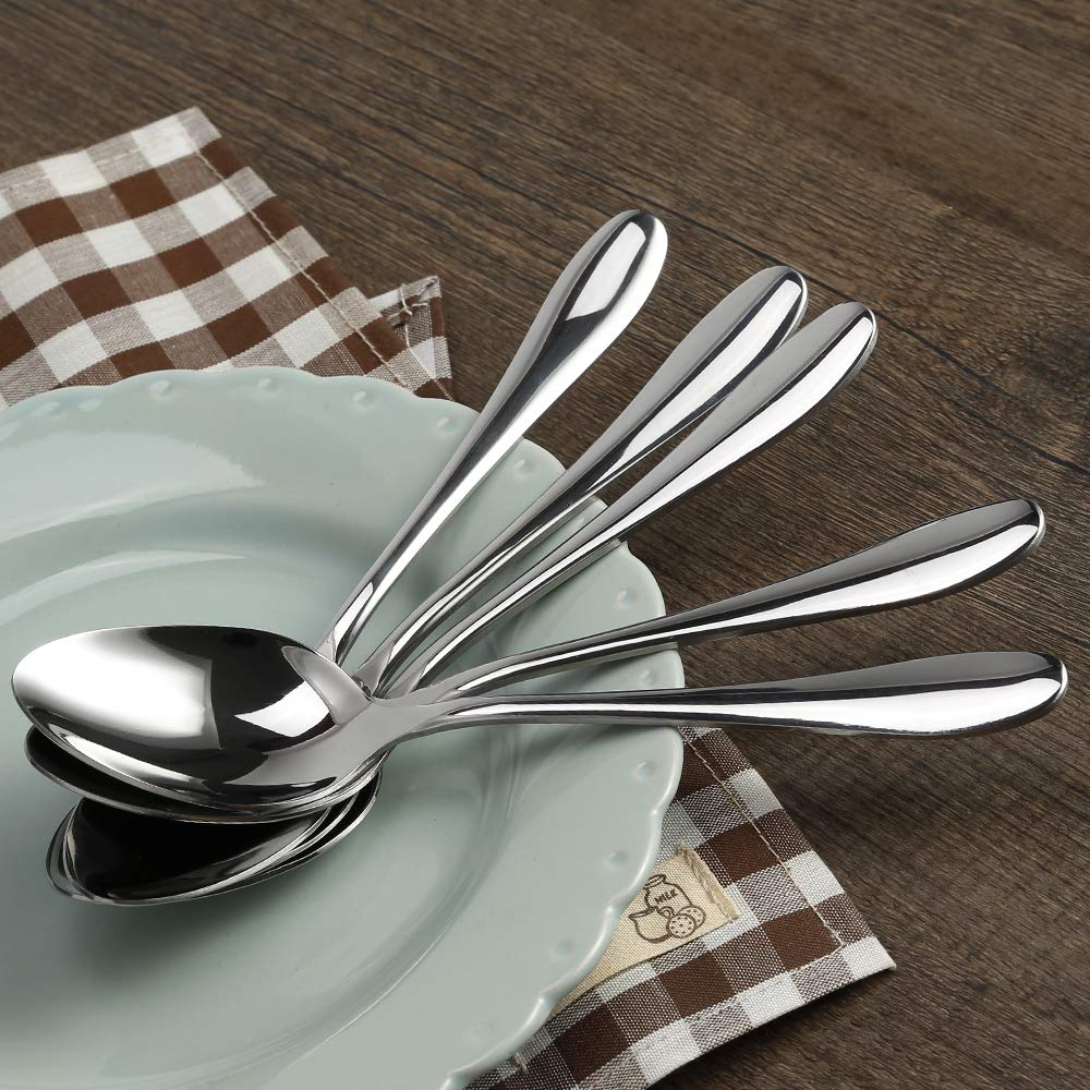 Eslite simple-design dinner spoons for effortless table setting.