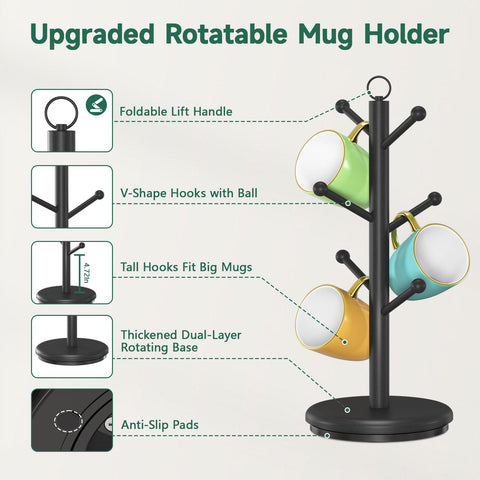 EsLuker.ly upgraded hook height prevents mug overlap for larger cups