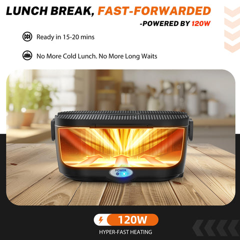 ESOHOT four 1.5L containers with leak-proof lids for versatile meals