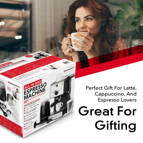 EspressoWorks porcelain espresso cups included