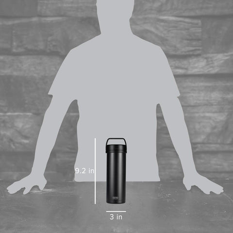 ESPRO P0 Ultralight filter detail emphasizes grit-free brewing for clean cups.