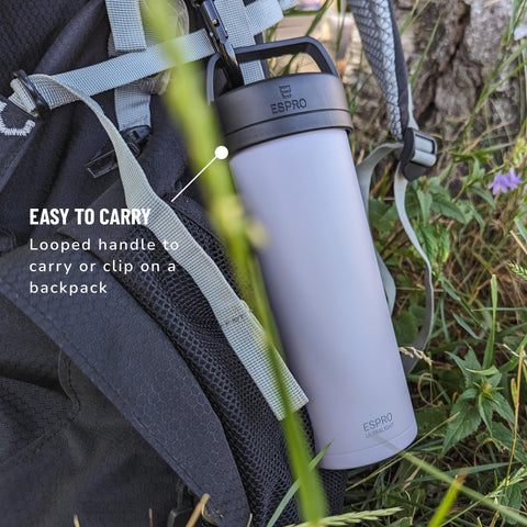 ESPRO P0 Ultralight Travel Press ready for travel and commuting use.