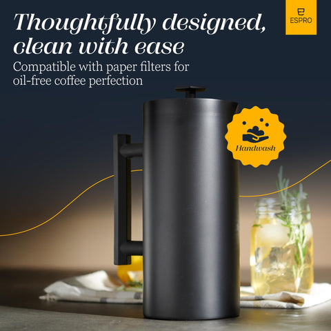 Camping-ready build supports outdoor adventures and quick mornings.