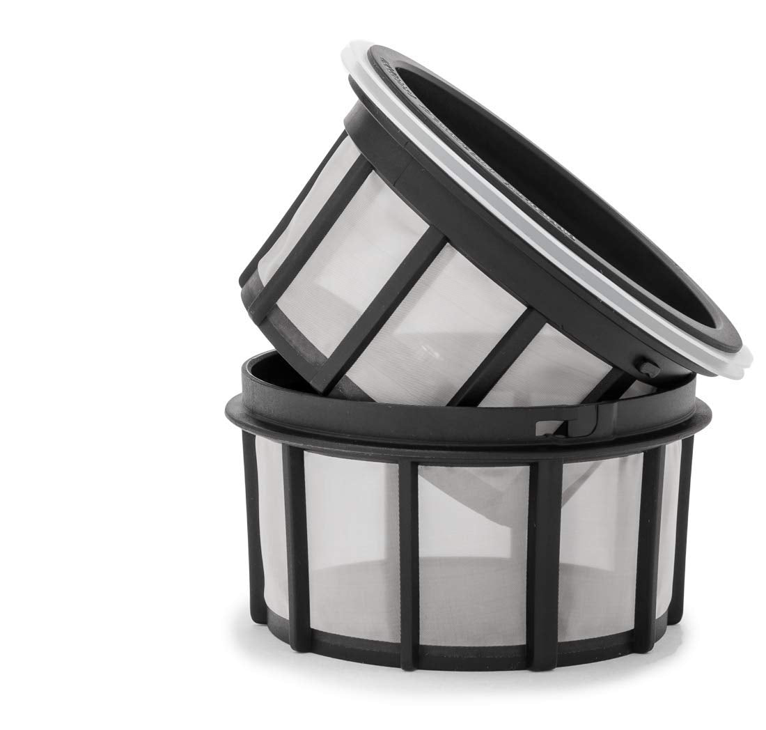 Matte black housing highlights rugged, scratch-resistant design for outdoor use.