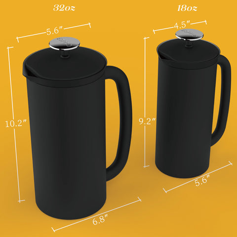 ESPRO P7 BPA-free rustproof durable body for long-lasting use.