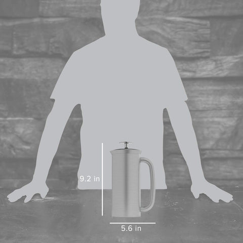 Close-up of ESPRO P7 double micro-filter for grit-free brew