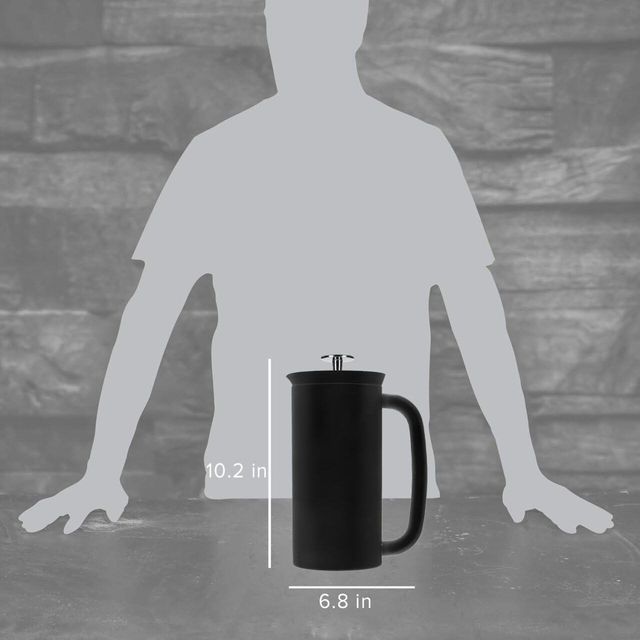 ESPRO P7 double-walled design shows heat retention and touch-cool exterior.
