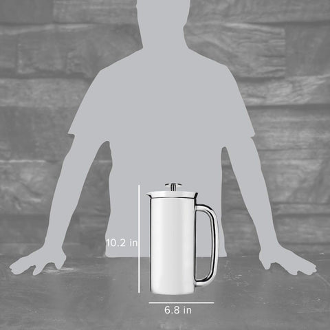 ESPRO P7 grit-free brew close-up showing premium filtration.