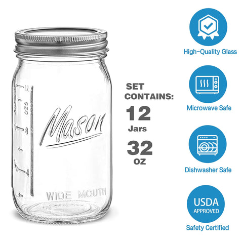 Esrentle two-piece airtight lids keep contents fresh.