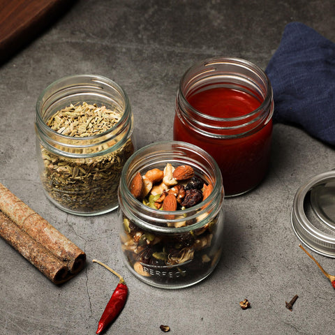 Esrentle overnight oats jar 8 oz for convenient meal prep.