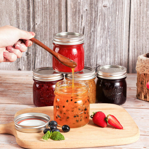Esrentle silver lids with BPA-free seal for secure storage.