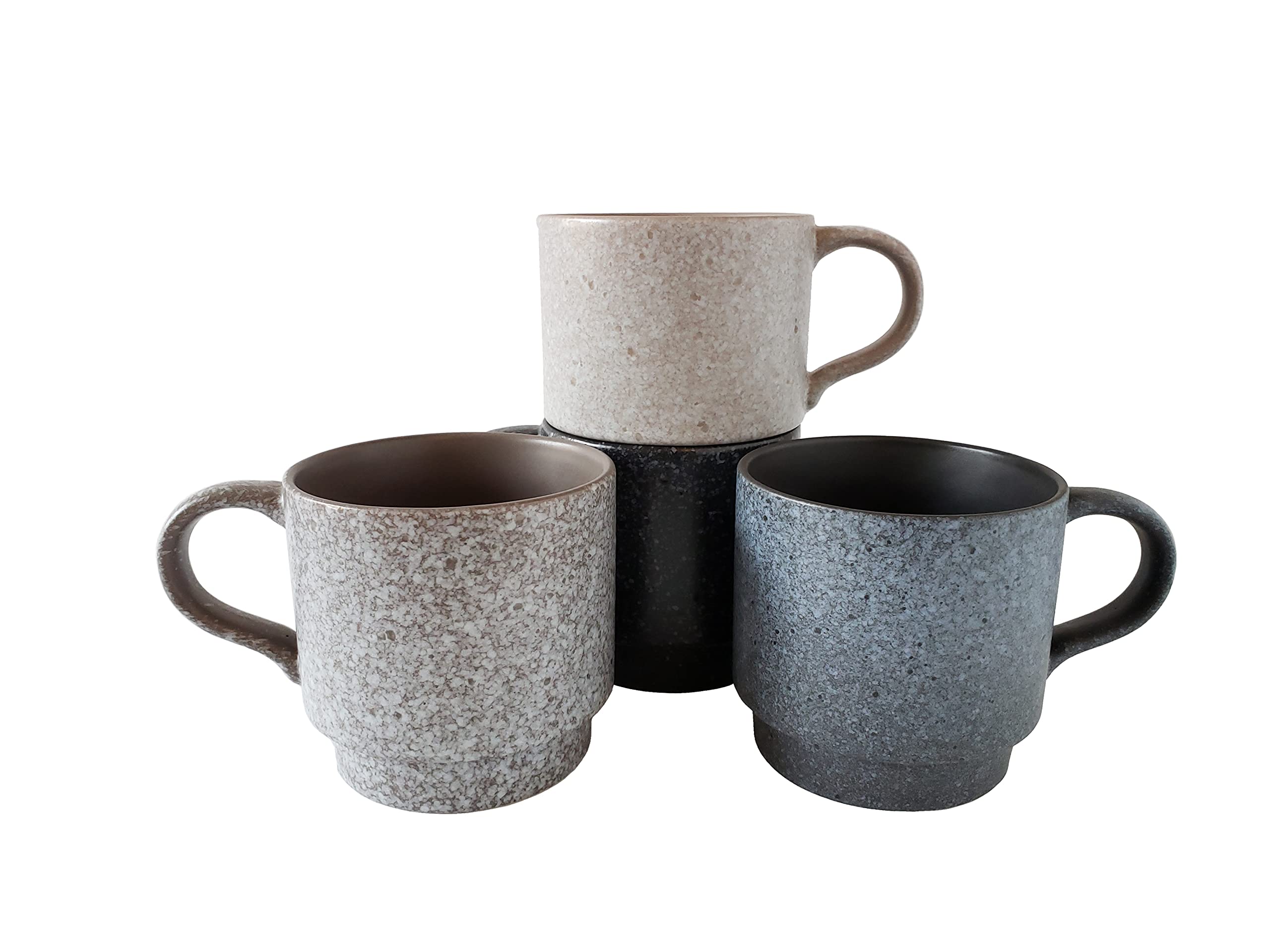 Essential Drinkware mugs showing varied colors for coordinated kitchen styling.