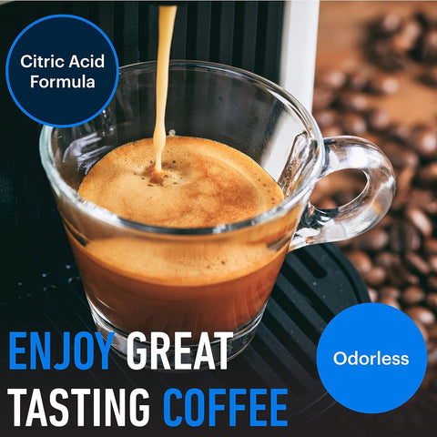 Essential Values citric acid formula bottle emphasizes natural, odorless cleaning power.