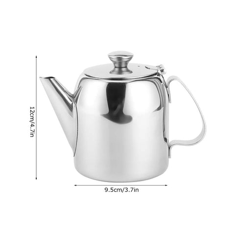 Belissy teapot spout design prevents dripping for clean tables.