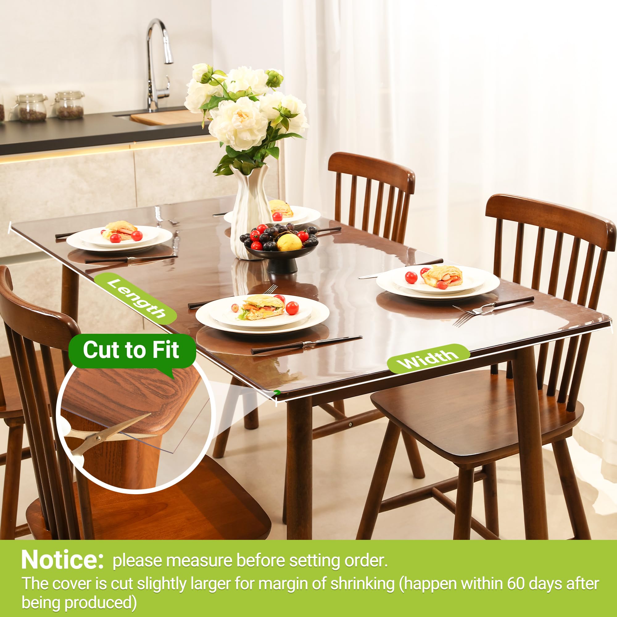 ETECHMART Quick wipe-clean maintenance maintains surface clarity
