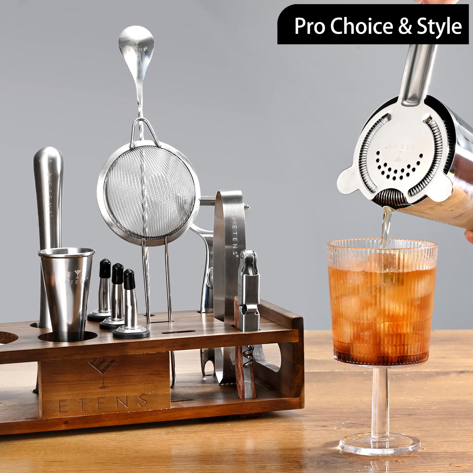 Etens mixing spoon designed for comfortable stirring and control