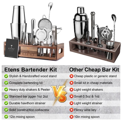 Etens muddler for fresh muddling and aromatic cocktails