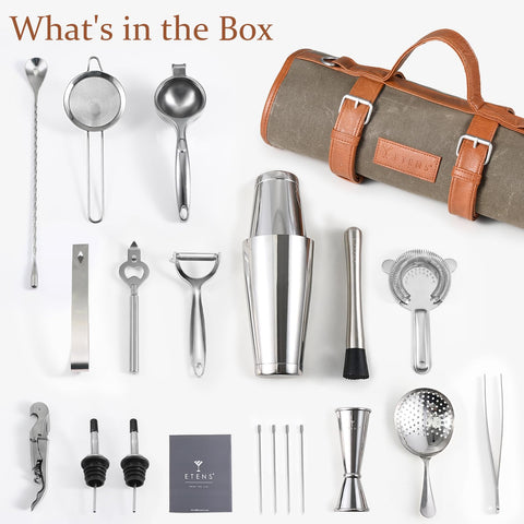 Etens perfect gift for cocktail lovers and pros seeking portability without sacrificing quality.