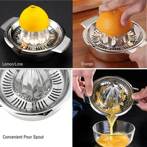 Etinslant dishwasher-safe juicer cleans quickly after use.