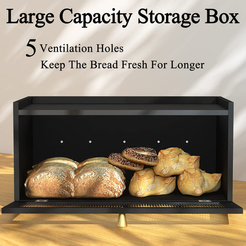 ETMI 500°F carbonized bamboo ensures durable, smooth-edged bread storage