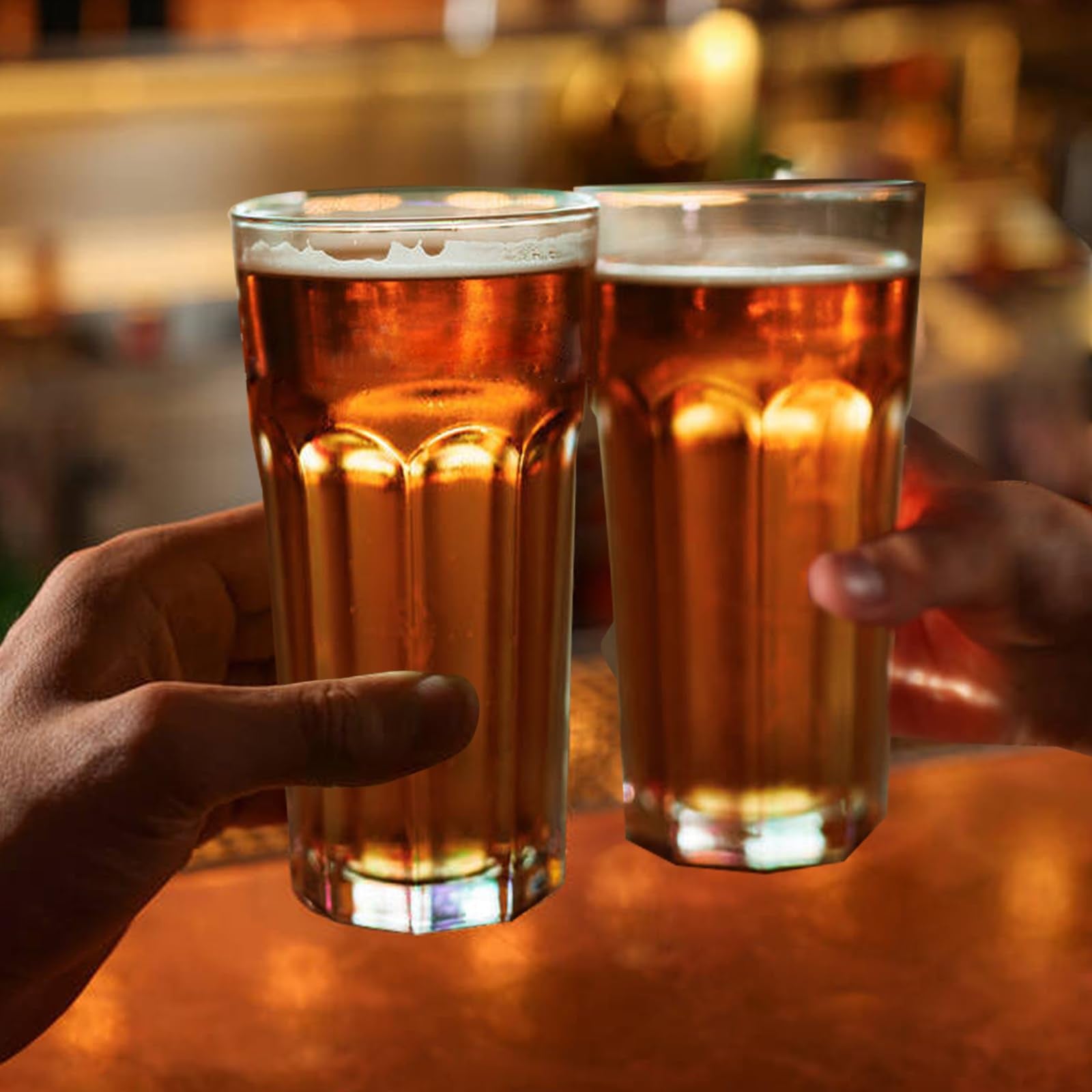 Etolies versatile 16 oz tumblers support large ice cubes for longer-lasting beverages.