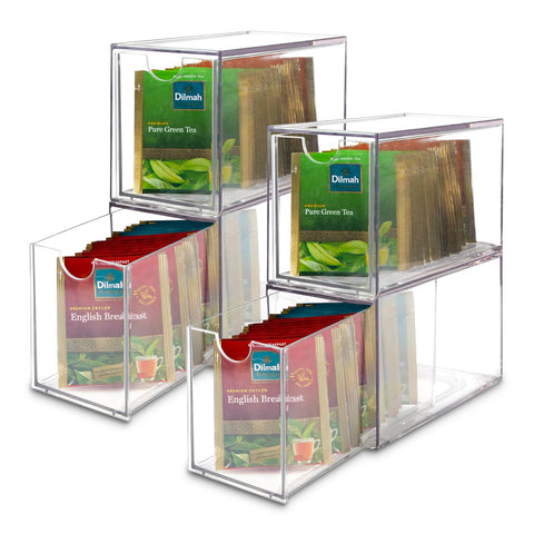 Ettrick tea bag organizer front view for quick tea selection